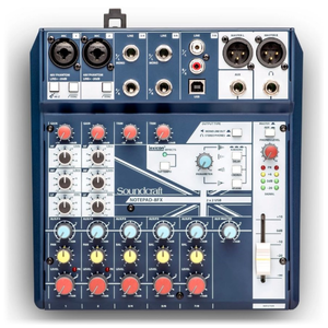 Soundcraft Notepad 8 Channel Mixing Console