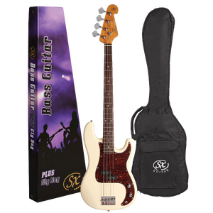 SX Vintage Style Bass Guitar &amp; Laney Amplifier Package 
