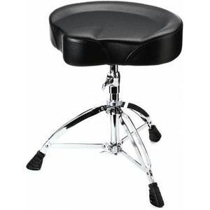 The 600 series drum thrones provide stability and maximum comfort matching any level of drumming intensity. The wide double-braced tripod base make it