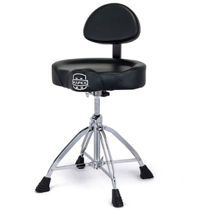 Mapex 800 series thrones are designed to be a solid foundation for any player. Rugged double braced and threaded spindle construction provide ultra-re