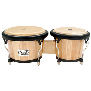 Toca 7 &amp; 8-1/2" Players Series Wooden Bongos in Natural