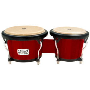 Toca 7 &amp; 8-1/2" Players Series Wooden Bongos in Cherry