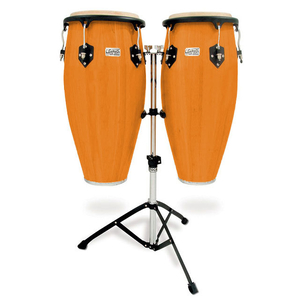 Toca 11 &amp; 11"-3/4" Players Series Wooden Conga Set in Amber