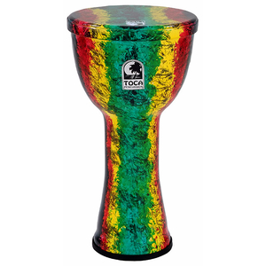Toca Lightweights Series Hand Drum 10" in Rasta