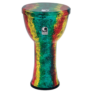 Toca Lightweights Series Hand Drum 9" in Rasta
