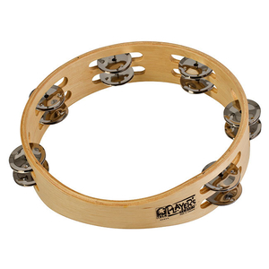 Toca Players Series Wooden 10" Tambourine w/ Dou