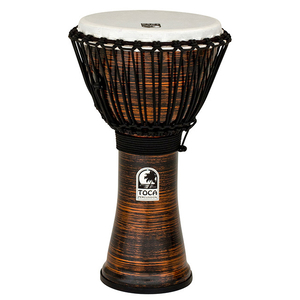 Toca Freestyle 2 Series Djembe 10" in Spun Copper