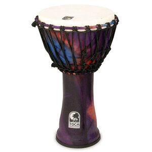 Toca Freestyle 2 Series Djembe 10" in Woodstock Purple