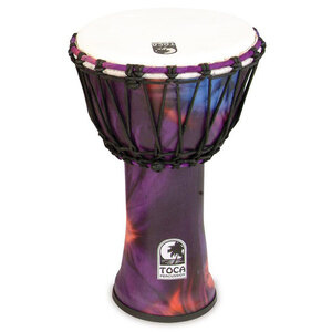 Toca Freestyle 2 Series Djembe 9" in Woodstock Purple