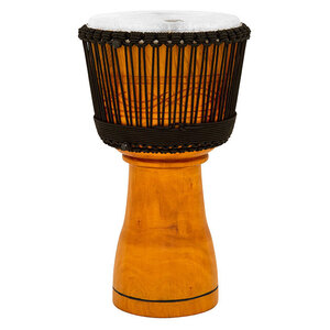 Toca Master Series Wooden Djembe 12" Synthetic Head in Natural with Bag