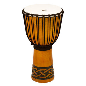 Toca Origins Series Wooden Djembe 12" Synthetic Head in Celtic Knot