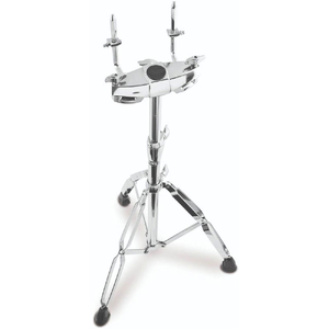 The Mapex TS700 Tom Stand has 2 universal ball-in-socket tom arms. Its dual-tube construction is built with a slip-proof nylon inner sleeve. This Mape
