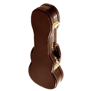 MBT Deluxe Wooden Baritone Ukulele Case in Croc Skin Look