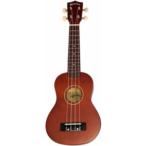Kealoha Wooden Coloured Series Soprano Ukulele with Bag in Natural Finish