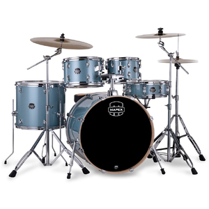 Mapex VE5295FTCVJ Venus Series 5-Pce Drum Kit in Aqua Blue Sparkle