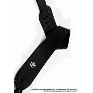 Vorson Black Leather Guitar Strap