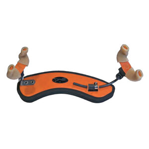 Wolf Forte Secondo Coloured Shoulder Rest for Violin in Orange Sun (1/4 - 1/2)