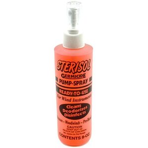 Sterisol Germicide Spray Bottle with Fine Mist Sprayer 8oz 