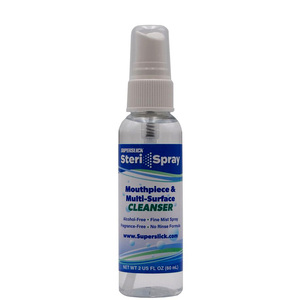 Superslick Steri-Spray Mouthpiece &amp; Multi Surface Cleanser with Fine Mist Sprayer - 60ml