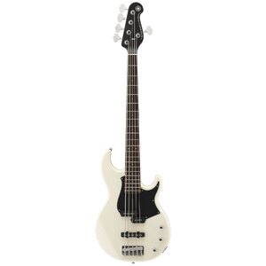 Yamaha BB235 Vintage White 5 String Bass Guitar