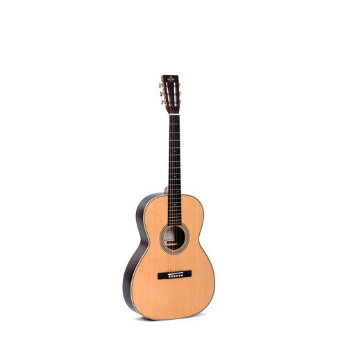 Sigma 000 12-Fret, Slotted Headstock, Solid Spruce Top, Tilia Back and Sides in Gloss