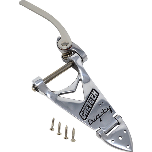 Gretsch® Branded Bigsby® Tailpiece, Polished Aluminum