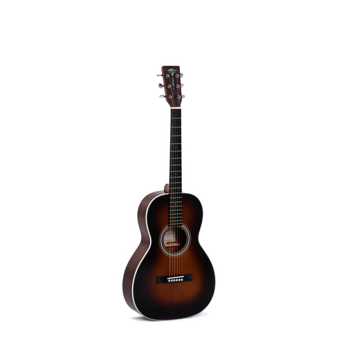 Sigma 00 12 Fret Solid Spruce Top, Mahogany Back and Sides in Gloss Sunburst
