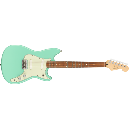 Fender Player Duo Sonic™, Pau Ferro Fingerboard, Seafoam Green