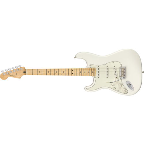 Fender Player Stratocaster® Left-Handed, Maple Fingerboard, Polar White