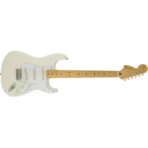 Fender Jimi Hendrix Stratocaster®, Maple Fingerboard, Olympic White