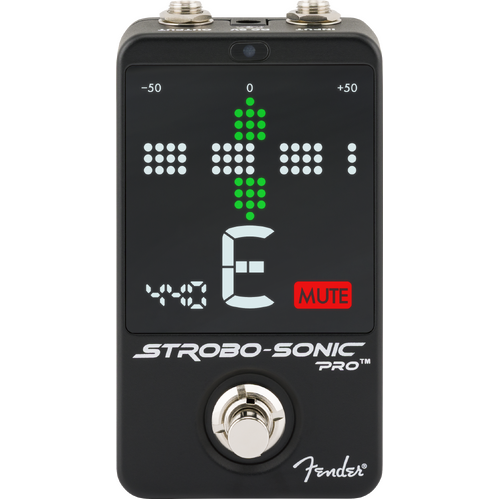 Fender Strobo-Sonic Pro™ is an ultra precise strobe tuner