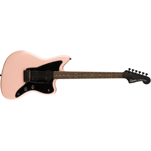 Squier Contemporary Active Jazzmaster® HH, Laurel Fingerboard, Black Pickguard, Shell Pink Pearl