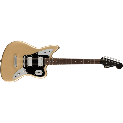 Squier Contemporary Jaguar® HH ST, Laurel Fingerboard, Black Pickguard, Shoreline Gold