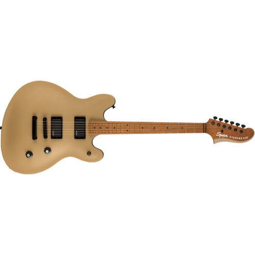 Squier Contemporary Active Starcaster®, Roasted Maple Fingerboard, Shoreline Gold
