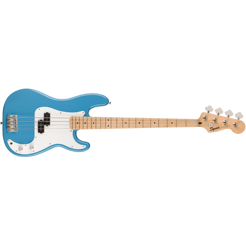 Squier Sonic Precision Bass®, Maple Fingerboard, White Pickguard, California Blue