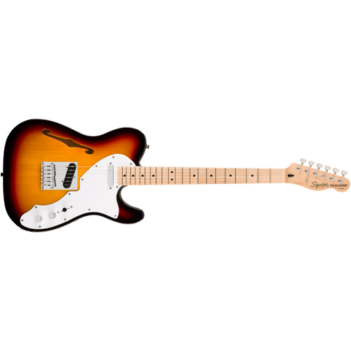 Squier Affinity Series® Telecaster® Thinline, Maple Fingerboard, 3-Color Sunburst