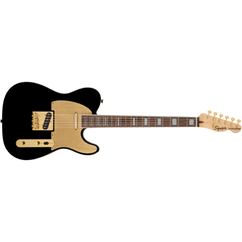 40th Anniversary Telecaster®, Gold Edition, Laurel Fingerboard, Gold Anodized Pickguard, Black