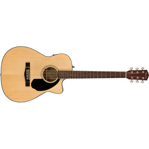 Fender Classic Design Series CC-60SCE Concert AC/EL Guitar with Cutaway in Natural