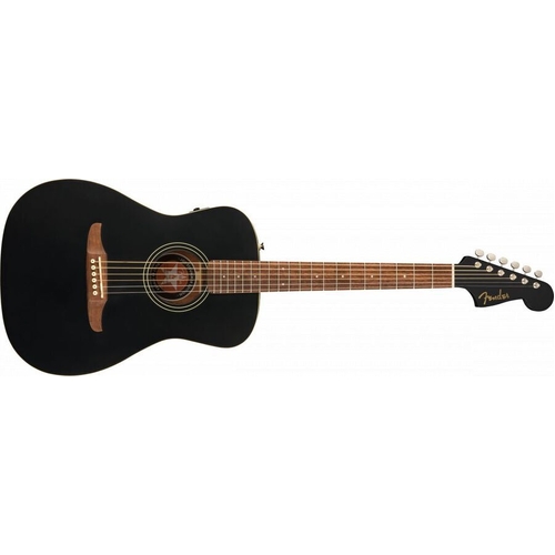 Fender Joe Strummer Campfire, Walnut Fingerboard, Matte Black