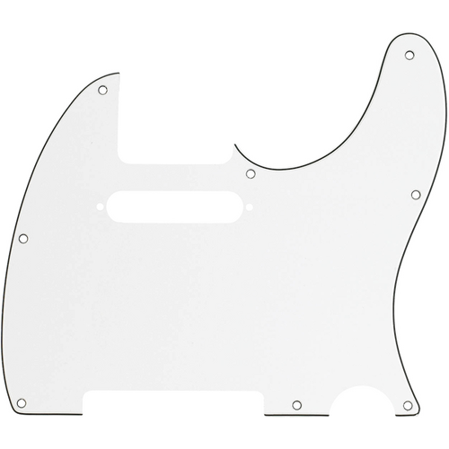Fender Pickguard Telecaster 8-Hole Mount Parchment 3-Ply