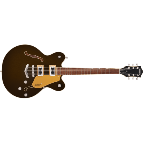 G5622 Electromatic® Center Block Double-Cut with V-Stoptail, Laurel Fingerboard, Black Gold