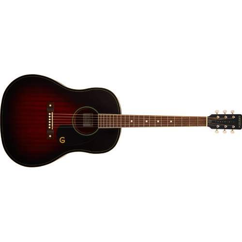 Gretsch  Jim Dandy Dreadnought, Walnut Fingerboard, Black Pickguard, Deep Cherry Burst