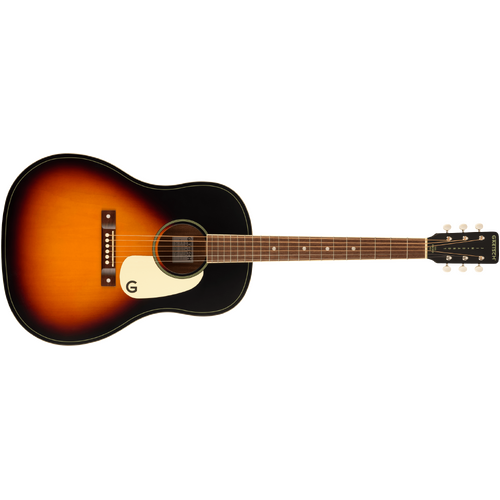 Jim Dandy™ Dreadnought, Walnut Fingerboard, White Pickguard, Rex Burst