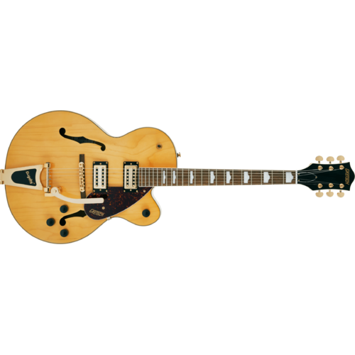 G2410TG Streamliner™ Hollow Body Single-Cut with Bigsby® and Gold Hardware, Laurel Fingerboard, Village Amber