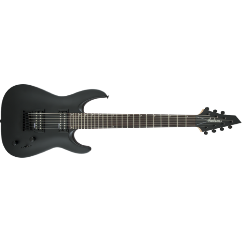Jackson JS Series Dinky® Arch Top JS22-7 DKA HT, Amaranth Fingerboard, Satin Black