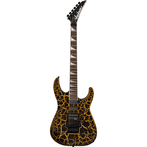 Jackson X Series Soloist SL3X DX, Laurel Fingerboard, Yellow Crackle