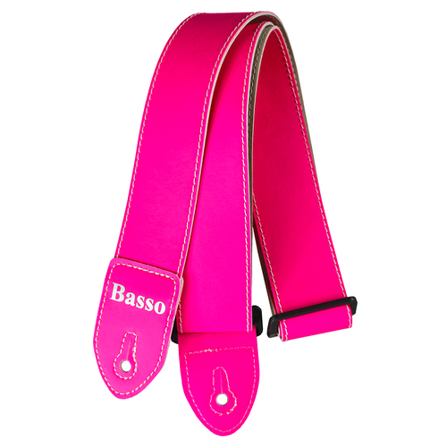 Basso Guitar Strap-Neon Pink SF182