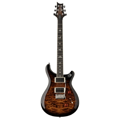SE Custom 24 Quilt: Black Gold Burst