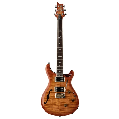 SE Custom 24 Semi Hollow Piezo: Vintage Sunburst