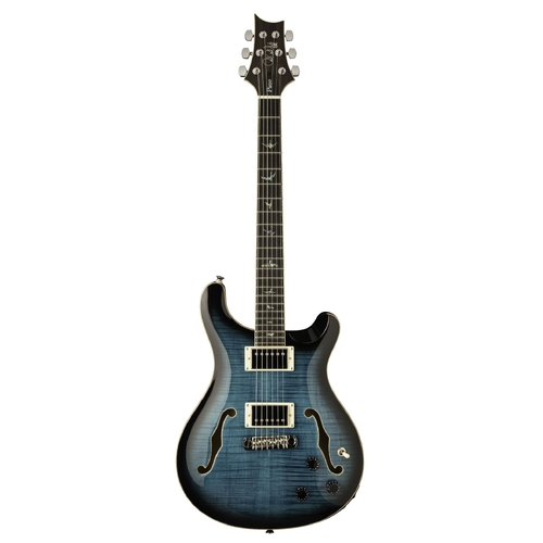 SE Hollowbody II Piezo: Peacock Blue Burst